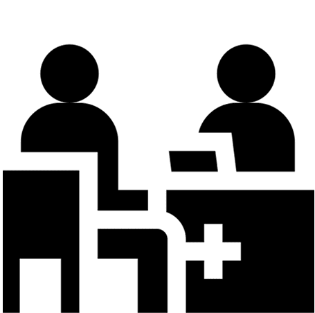 Silhouette of saxophone player on white background.
